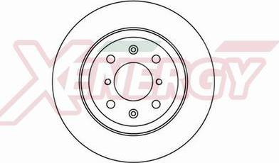 AP XENERGY X602163 - Спирачен диск vvparts.bg