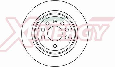 AP XENERGY X602162 - Спирачен диск vvparts.bg