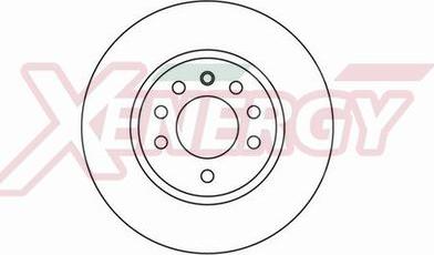 AP XENERGY X602109 - Спирачен диск vvparts.bg