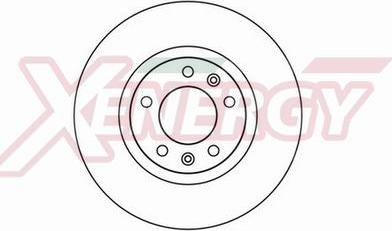 AP XENERGY X602118 - Спирачен диск vvparts.bg