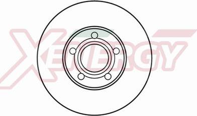 AP XENERGY X602182 - Спирачен диск vvparts.bg