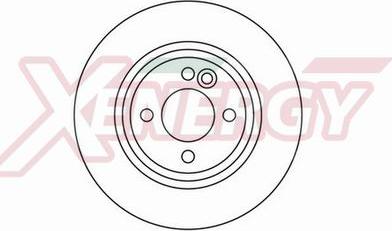 AP XENERGY X602174 - Спирачен диск vvparts.bg