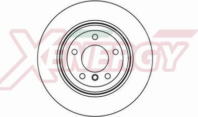 AP XENERGY X602175 - Спирачен диск vvparts.bg