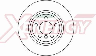 AP XENERGY X602172 - Спирачен диск vvparts.bg