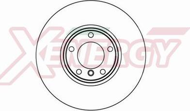 AP XENERGY X602177 - Спирачен диск vvparts.bg