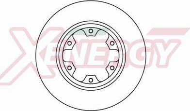 AP XENERGY X602201 - Спирачен диск vvparts.bg