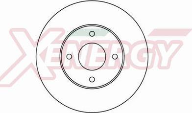 AP XENERGY X602202 - Спирачен диск vvparts.bg