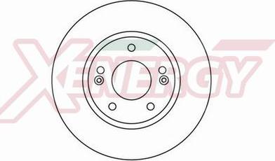 AP XENERGY X602225 - Спирачен диск vvparts.bg