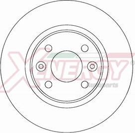 AP XENERGY X602703 - Спирачен диск vvparts.bg