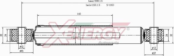 AP XENERGY X031342 - Амортисьор vvparts.bg