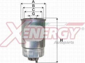 AP XENERGY X1599685 - Горивен филтър vvparts.bg