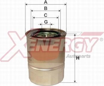 AP XENERGY X159904 - Горивен филтър vvparts.bg