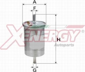 AP XENERGY X159989 - Горивен филтър vvparts.bg