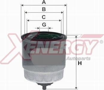 AP XENERGY X1599791 - Горивен филтър vvparts.bg