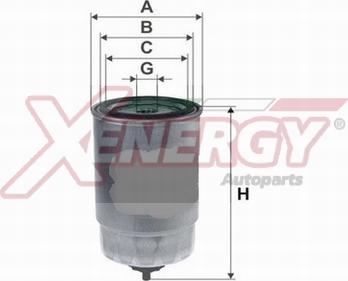 AP XENERGY X1599792 - Горивен филтър vvparts.bg