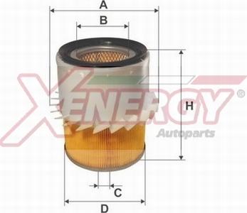 AP XENERGY X1594684 - Въздушен филтър vvparts.bg