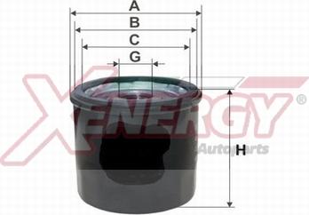 AP XENERGY X1595641 - Маслен филтър vvparts.bg