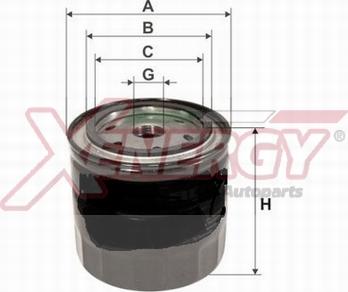 AP XENERGY X1595673 - Маслен филтър vvparts.bg