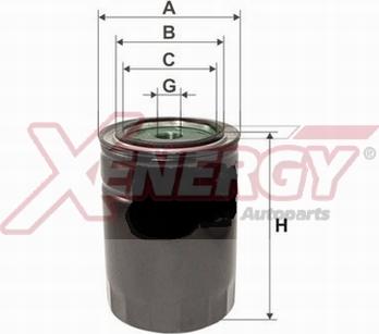 AP XENERGY X1595881 - Маслен филтър vvparts.bg