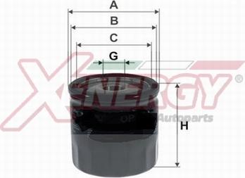 AP XENERGY X159534 - Маслен филтър vvparts.bg