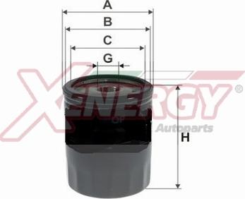 AP XENERGY X1595731 - Маслен филтър vvparts.bg