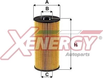 AP XENERGY X1596664 - Маслен филтър vvparts.bg