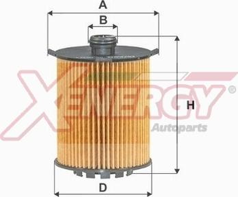 AP XENERGY X1596624 - Маслен филтър vvparts.bg