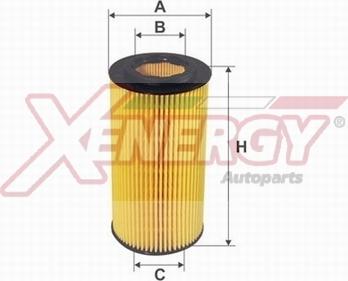 AP XENERGY X1596621 - Маслен филтър vvparts.bg