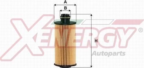 AP XENERGY X1596828 - Маслен филтър vvparts.bg