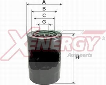 AP XENERGY X159636 - Маслен филтър vvparts.bg