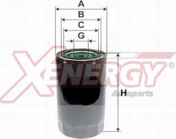 AP XENERGY X1596266 - Маслен филтър vvparts.bg