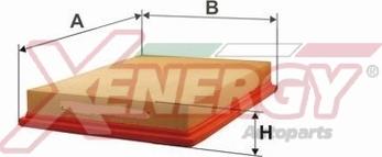 AP XENERGY X1590038 - Въздушен филтър vvparts.bg