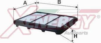 AP XENERGY X1590828 - Въздушен филтър vvparts.bg