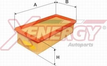 AP XENERGY X159195 - Въздушен филтър vvparts.bg