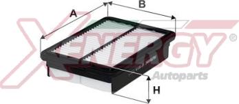 AP XENERGY X1591975 - Въздушен филтър vvparts.bg