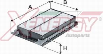 AP XENERGY X1591973 - Въздушен филтър vvparts.bg