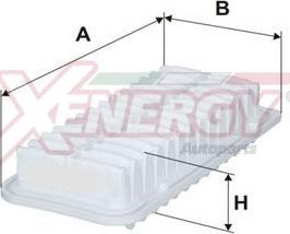 AP XENERGY X1591422 - Въздушен филтър vvparts.bg