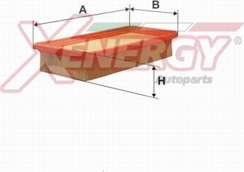 AP XENERGY X1591084 - Въздушен филтър vvparts.bg