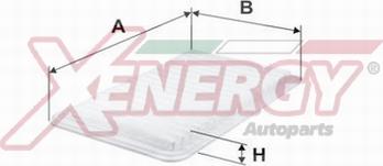 AP XENERGY X1591133 - Въздушен филтър vvparts.bg