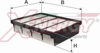 AP XENERGY X1591201 - Въздушен филтър vvparts.bg