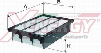 AP XENERGY X1591227 - Въздушен филтър vvparts.bg