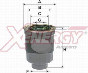 AP XENERGY X159852 - Горивен филтър vvparts.bg