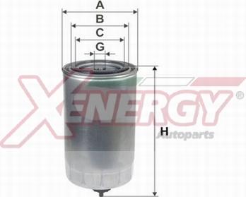 AP XENERGY X1598795 - Горивен филтър vvparts.bg