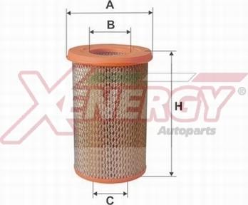 AP XENERGY X1593043 - Въздушен филтър vvparts.bg