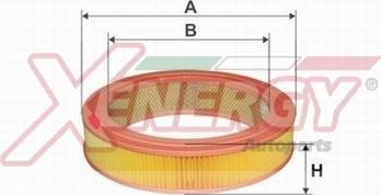 AP XENERGY X159243 - Въздушен филтър vvparts.bg