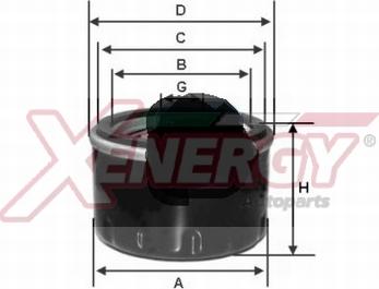 AP XENERGY X1544400 - Маслен филтър vvparts.bg