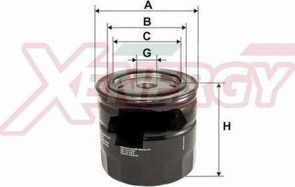 AP XENERGY X155105 - Маслен филтър vvparts.bg