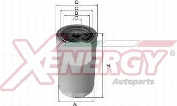 AP XENERGY X1504300 - Хидравличен филтър, управление vvparts.bg