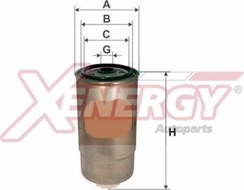 AP XENERGY X1500409 - Горивен филтър vvparts.bg