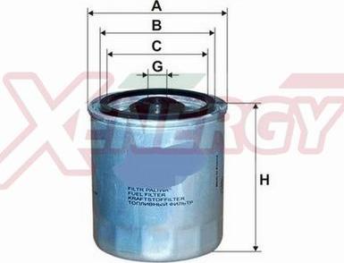 AP XENERGY X1510115 - Горивен филтър vvparts.bg